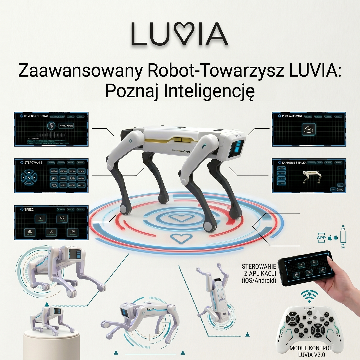 Neruś - Inteligentny robot pies AI